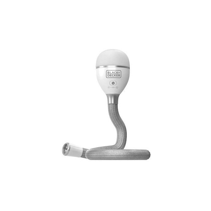 Lámpara serpiente 2 en 1 - BLACK&DECKER - BDCFSL01-XJ - 3,5 V - 150/50-500 lúmenes - Cuerpo flexible 0 Lámpara serpiente 2 en 1 - BLACK&DECKER - BDCFSL01-XJ - 3,5 V - 150/50-500 lúmenes - Cuerpo flexible 0