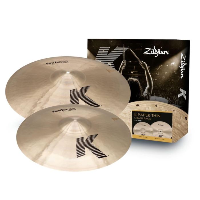 Juego Platos Zildjian K Crashes Paper Thin (18" & 20") 3 Juego Platos Zildjian K Crashes Paper Thin (18" & 20") 3