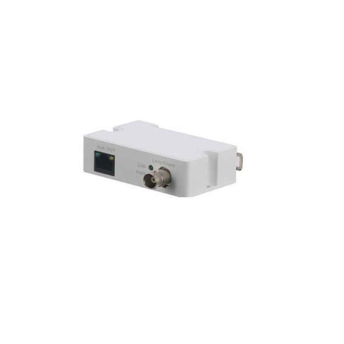 (DH-LR1002-1ET) DAHUA CONVERTIDOR TRANSMISOR RJ45 – BNC, 400M/100MBPS &amp; 1000M/10MBPS, ETHERNET DE LARGO ALCANCE A TRAVÉS DE CABLE COAXIAL RG59 (NO INCLUIDO)