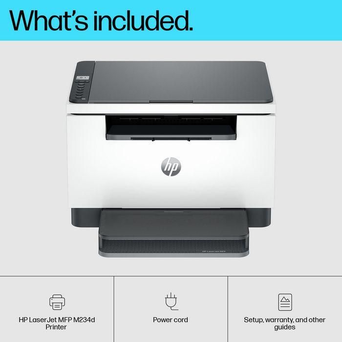HP LaserJet MFP M234d Impresora Monocromo Multifunción de Alto Rendimiento con Dúplex Automático, Copia y Escáner 3 HP LaserJet MFP M234d Impresora Monocromo Multifunción de Alto Rendimiento con Dúplex Automático, Copia y Escáner 3