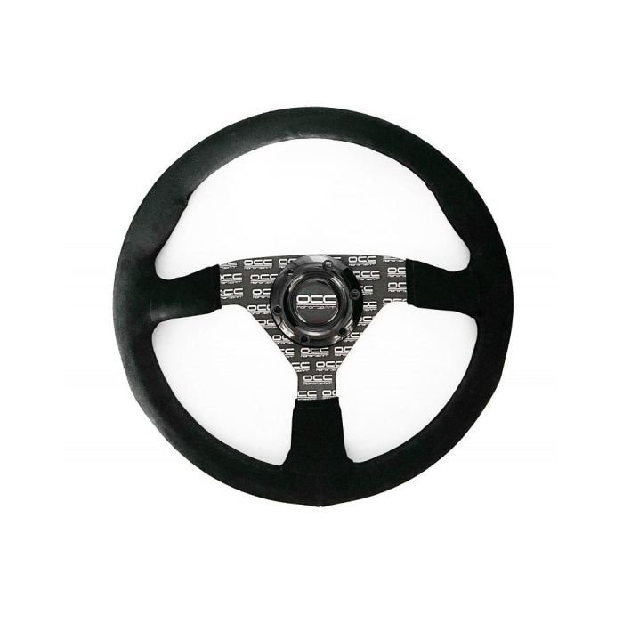 Volante Racing OCC Motorsport OCCVOL015 Negro Cuero Ø 35 cm Volante Racing OCC Motorsport OCCVOL015 Negro Cuero Ø 35 cm