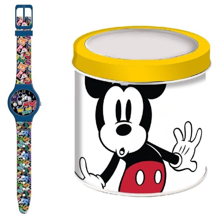 Reloj Infantil Mickey Mouse MICKEY MOUSE - TIN BOX Ø 33 mm Reloj Infantil Mickey Mouse MICKEY MOUSE - TIN BOX Ø 33 mm