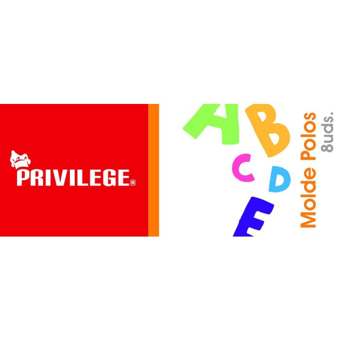Molde para Polos, 8 Unidades, Privilege (24 Unidades) 5 Molde para Polos, 8 Unidades, Privilege (24 Unidades) 5