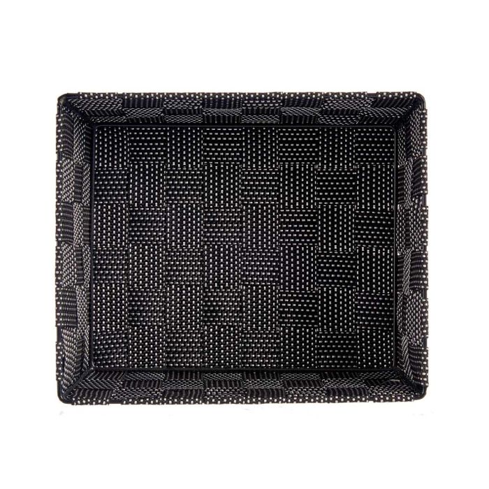 Cesta de Tela Kipit 24x20x8 cm, Negro - 2,4 litros (24 Unidades) 3 Cesta de Tela Kipit 24x20x8 cm, Negro - 2,4 litros (24 Unidades) 3