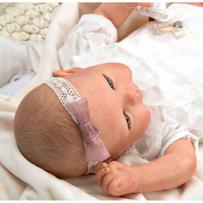 Muñecas Arias Muñeca Reborn Delia 45 cm con manta y pelo decorado +3 años 3