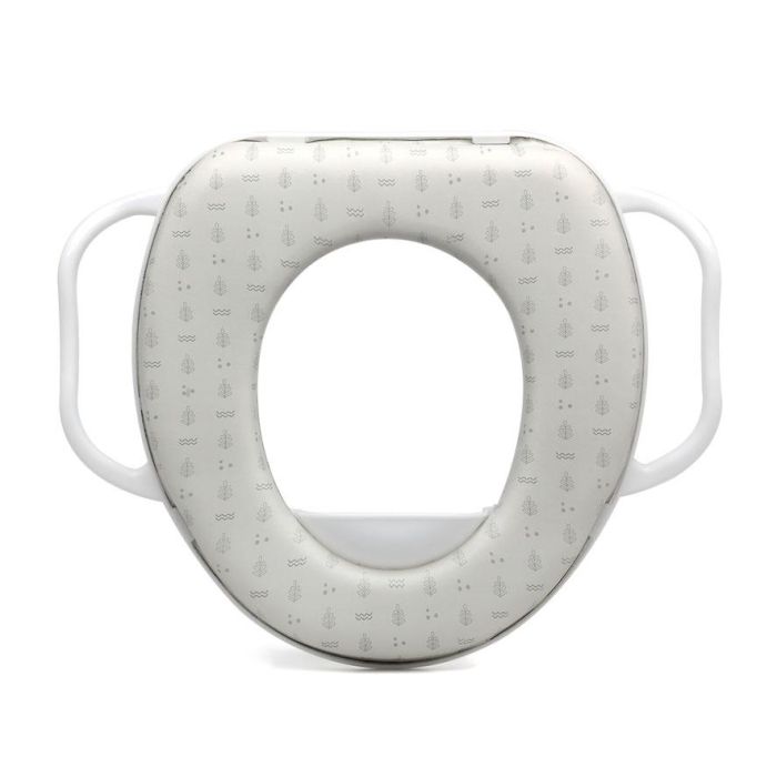KioKids Petits moments Reductor WC Gris con Asas para Niños +12 Meses 1