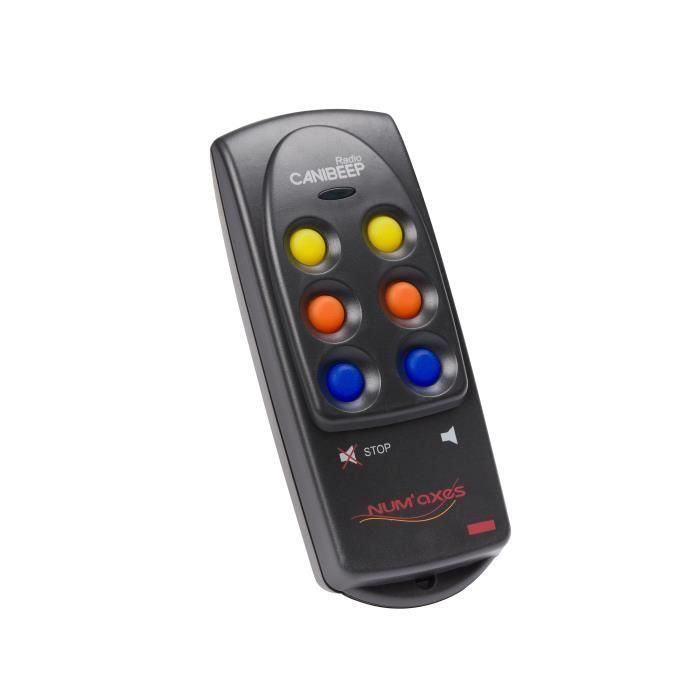 Num'Axes CANIBEEP | Collar de seguimiento de sonido para perros | Detección de movimiento, control remoto, impermeable, 1-3 perros 1