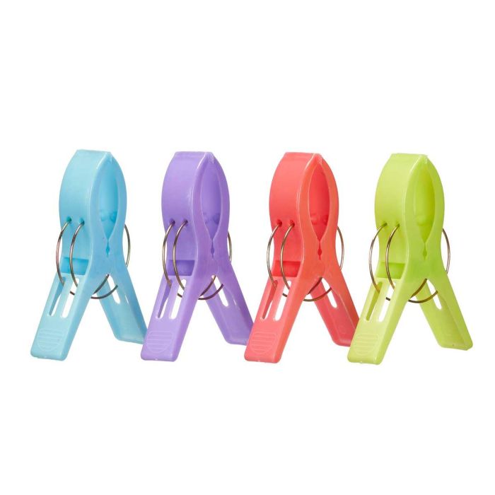 Set 4 Pinzas de Colores Surtidos Arte Regal 9.5x16x8 cm (24 Unidades) 1 Set 4 Pinzas de Colores Surtidos Arte Regal 9.5x16x8 cm (24 Unidades) 1