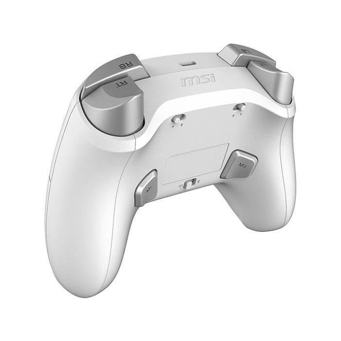 MSI FORCE GC300 W S10-43G0230-EC4 Mando de Gaming Inalámbrico Bluetooth/USB Blanco compatible con Windows, Android, iOS 2