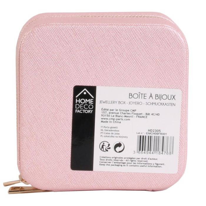 Home Deco Factory Joyero Viaje Colección Pour Elle Compartimentado Colores Surtidos 1 Home Deco Factory Joyero Viaje Colección Pour Elle Compartimentado Colores Surtidos 1