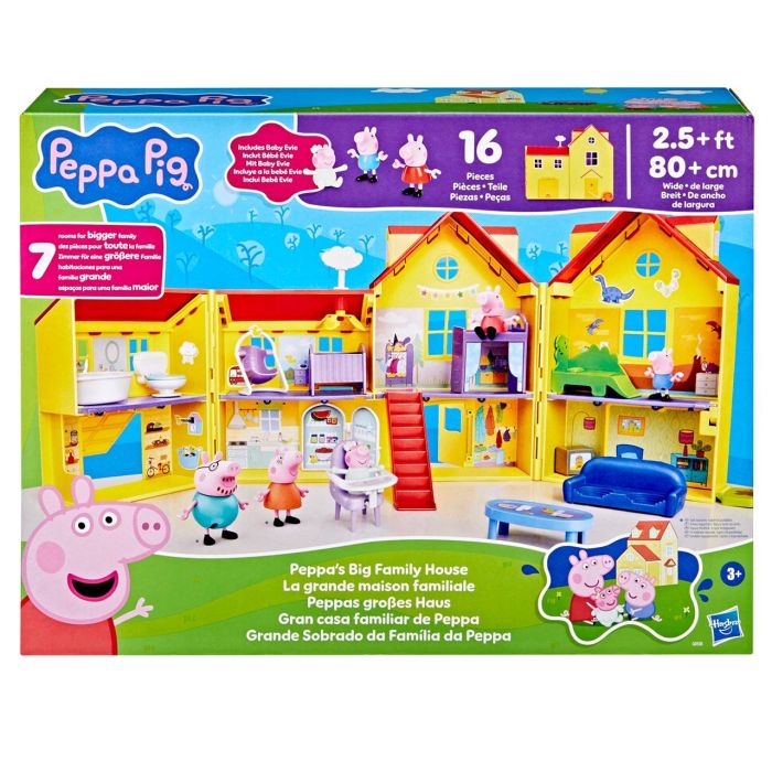 HASBRO Casa de la Familia Peppa Pig, Set de Juego para Niños +3 Años 4