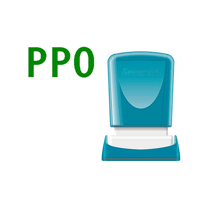 X'stamper Sello Quix Personalizable Color Verde Medidas 11x25 mm Q-04 1