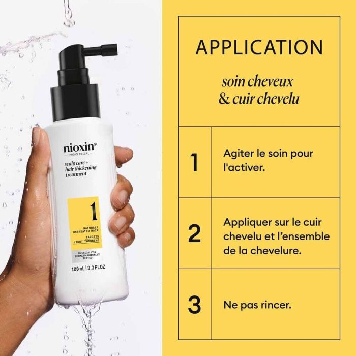 Tratamiento Capilar Reconstructor Nioxin System 1 Scalp 100 ml 4