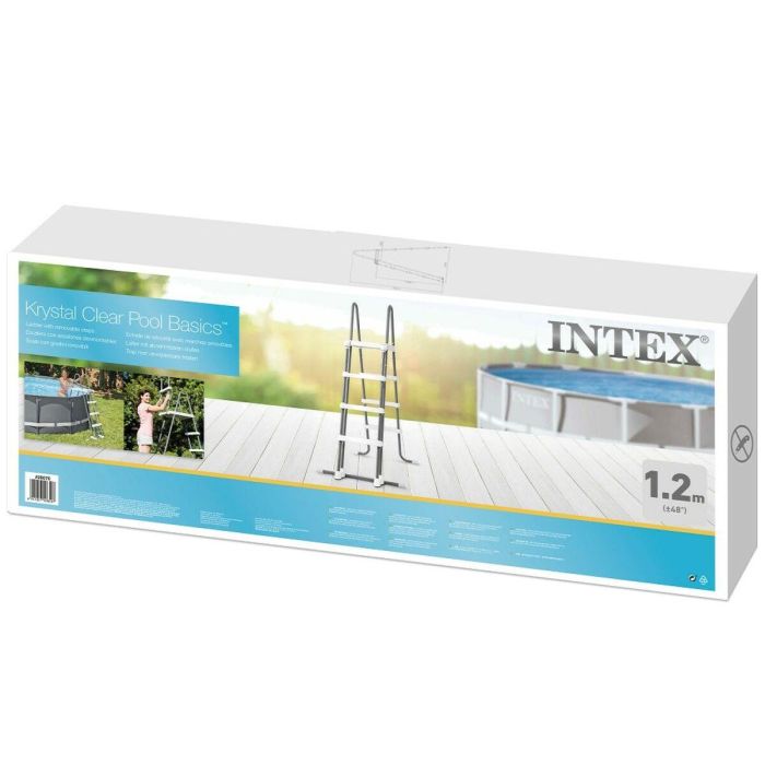 Escalera para Piscina Intex 28076 122 cm 1
