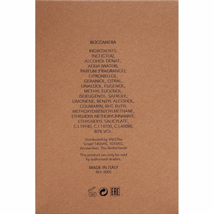 Orto Parisi BOCCANERA PARFUM Eau de Parfum Vaporizador 50 ml - Notas Intensas de Chocolate Amargo, Chile y Jengibre 1 Orto Parisi BOCCANERA PARFUM Eau de Parfum Vaporizador 50 ml - Notas Intensas de Chocolate Amargo, Chile y Jengibre 1