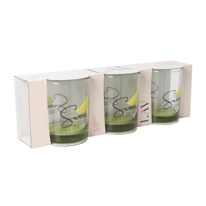 Set 3 Vasos Summer 280 cc LAV (6 Cajas) 4 Set 3 Vasos Summer 280 cc LAV (6 Cajas) 4