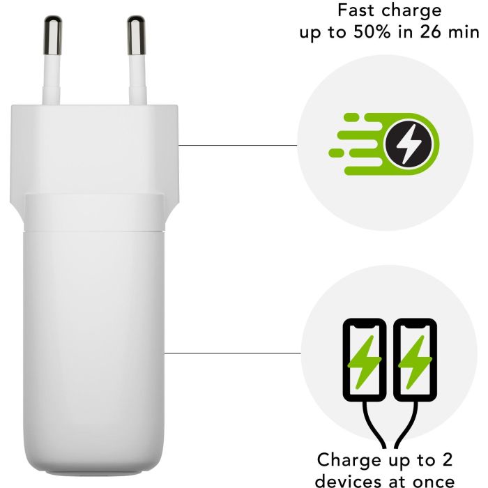 dbramante1928 WALL CHARGER - USB-C 65W+18W EU 3 dbramante1928 WALL CHARGER - USB-C 65W+18W EU 3