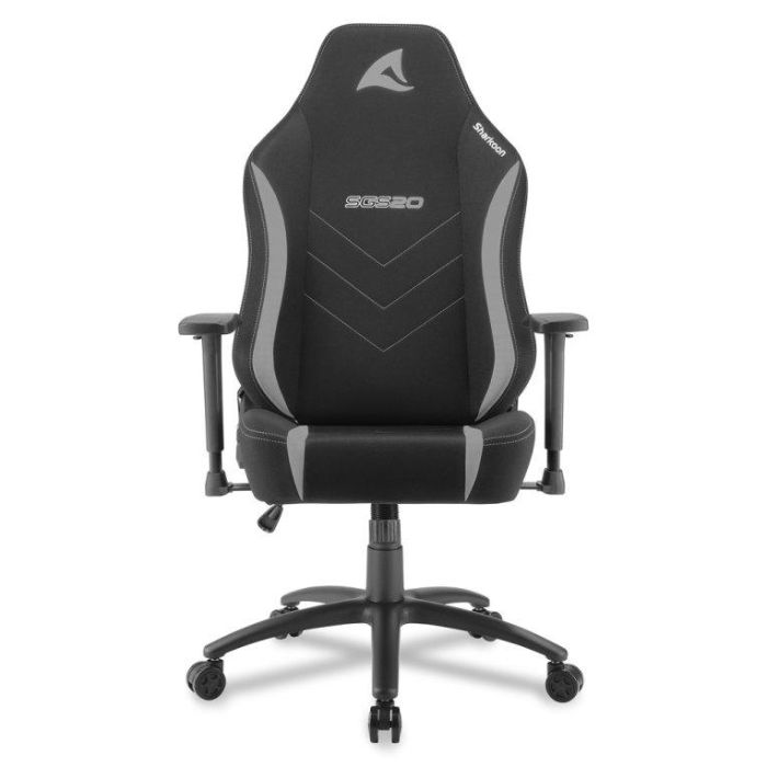 SHARKOON Silla Gaming SKILLER SGS20, Asiento y Respaldo Acolchado, Soporte Lumbar y Cervical, Estructura Robusta, Tela 1 SHARKOON Silla Gaming SKILLER SGS20, Asiento y Respaldo Acolchado, Soporte Lumbar y Cervical, Estructura Robusta, Tela 1