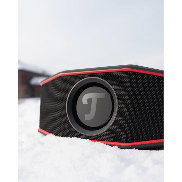 Teufel ROCKSTER GO 2 Altavoz Bluetooth Inalámbrico Negro Rojo 1