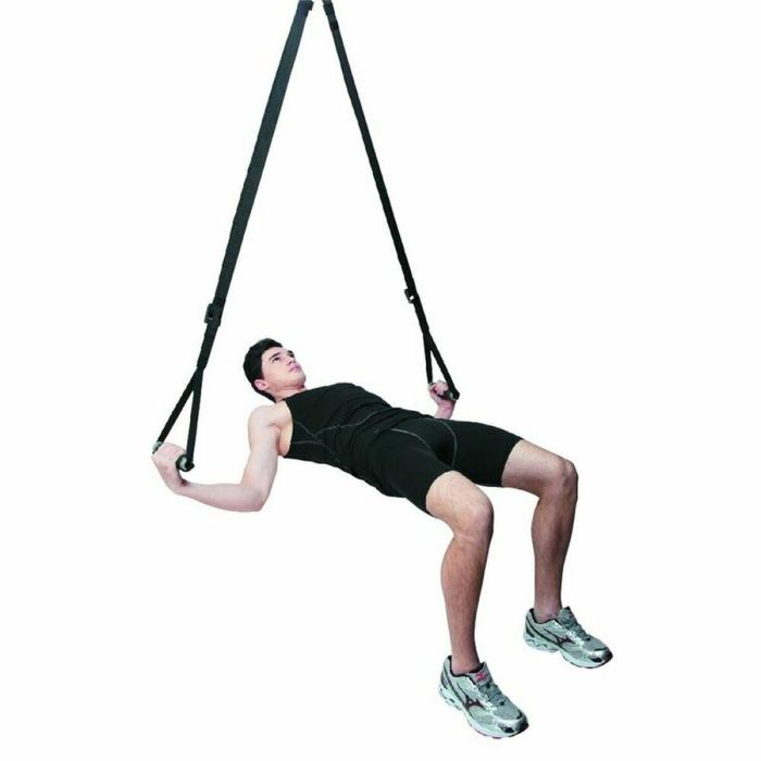 Banda Elástica para Fitness Atipick Multi GYM Trainer Negro 4 Banda Elástica para Fitness Atipick Multi GYM Trainer Negro 4