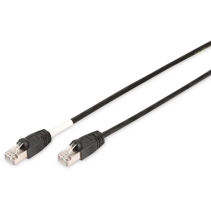 Digitus Cable de red Patchkabel Cat6 S/FTP para exterior, 5m, RJ-45 a RJ-45, blindado S-STP, negro
