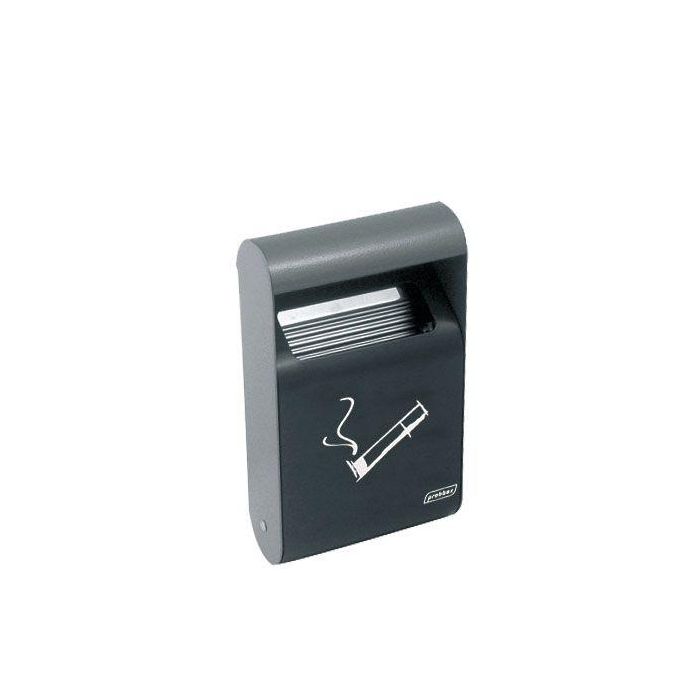PROBBAX - AT-0202-DGRY - Cenicero de exterior para pared rectangular 1,5 L - 15,2 x 6,4 x 25,5 cm - Gris oscuro 0 PROBBAX - AT-0202-DGRY - Cenicero de exterior para pared rectangular 1,5 L - 15,2 x 6,4 x 25,5 cm - Gris oscuro 0