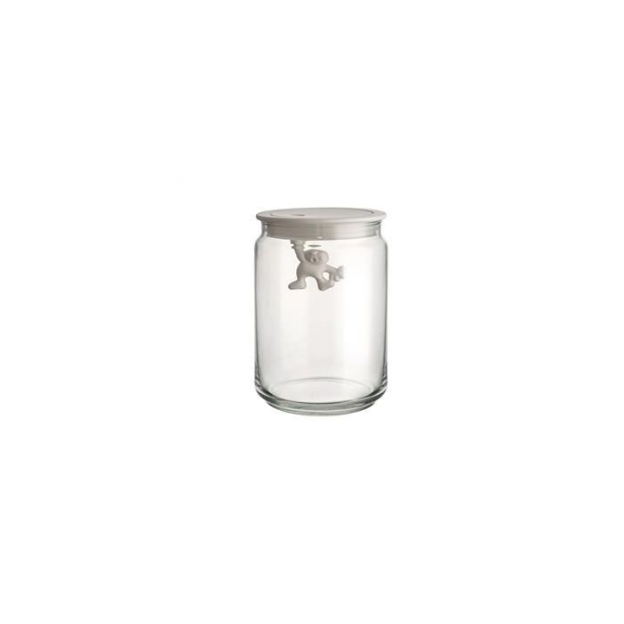 Alessi AMDR05 W Gianni Bote Hermético de Vidrio Blanco 90cl Alessi AMDR05 W Gianni Bote Hermético de Vidrio Blanco 90cl