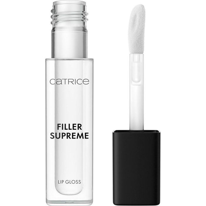 Catrice FILLER SUPREME Brillos de Labios, Tratamiento Volumen Efecto Relleno con Acido Hialuronico, No Pegajoso, 3,2 ml, Tono #010 High Gloss, Low Drama