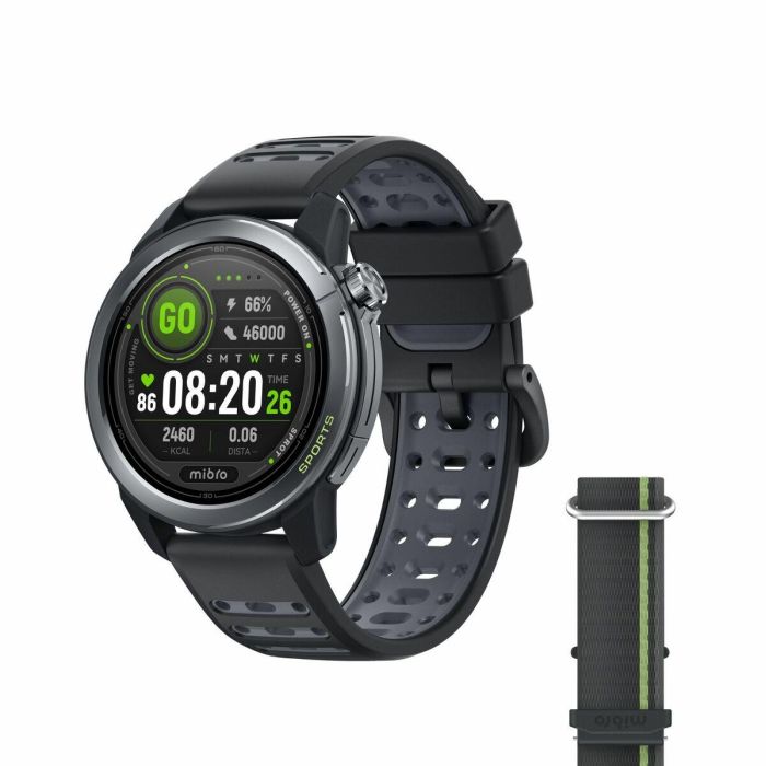 Smartwatch Mibro Mibro GS Active 2 Negro 1,32" 46 mm 0 Smartwatch Mibro Mibro GS Active 2 Negro 1,32" 46 mm 0