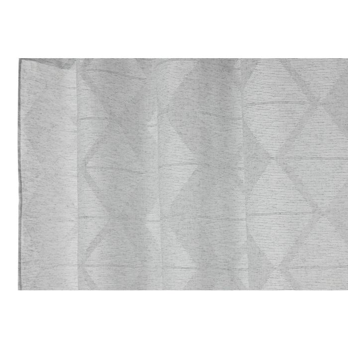 Cortina Urban DKD Home Decor Gris Claro 260 x 140 cm (2 Unidades) 3 Cortina Urban DKD Home Decor Gris Claro 260 x 140 cm (2 Unidades) 3