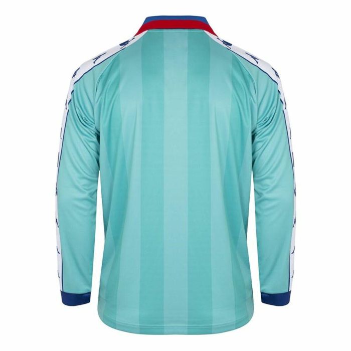 Camiseta de Fútbol de Manga Corta Hombre Kappa Amario Azul Rojo 1