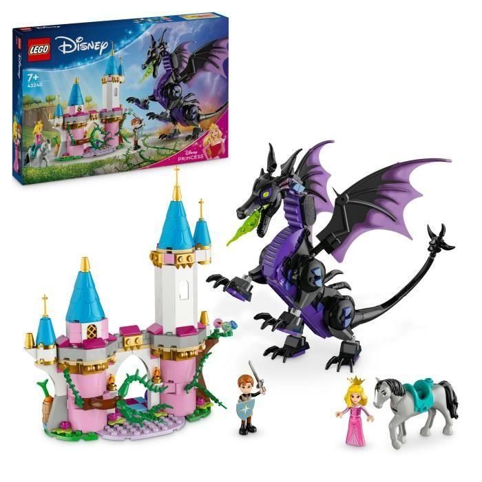 Maléfica En Forma De Dragón Lego Disney 43240 Lego