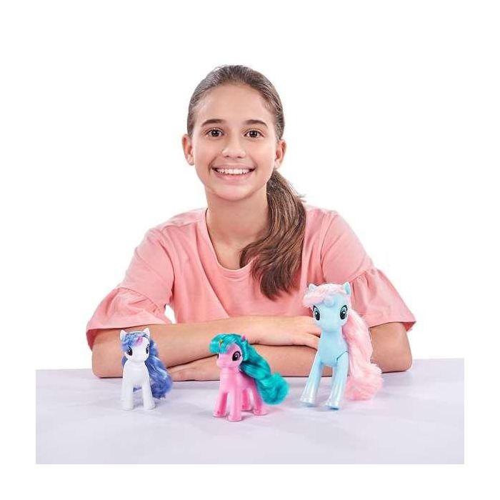 Set 3 unicornios sparkle girlz, 18cm (grande) y 11 cm (pequeños) 4 Set 3 unicornios sparkle girlz, 18cm (grande) y 11 cm (pequeños) 4