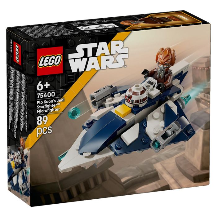 LEGO Star Wars Caza Estelar Jedi de Plo Koon 75400 Microfighter