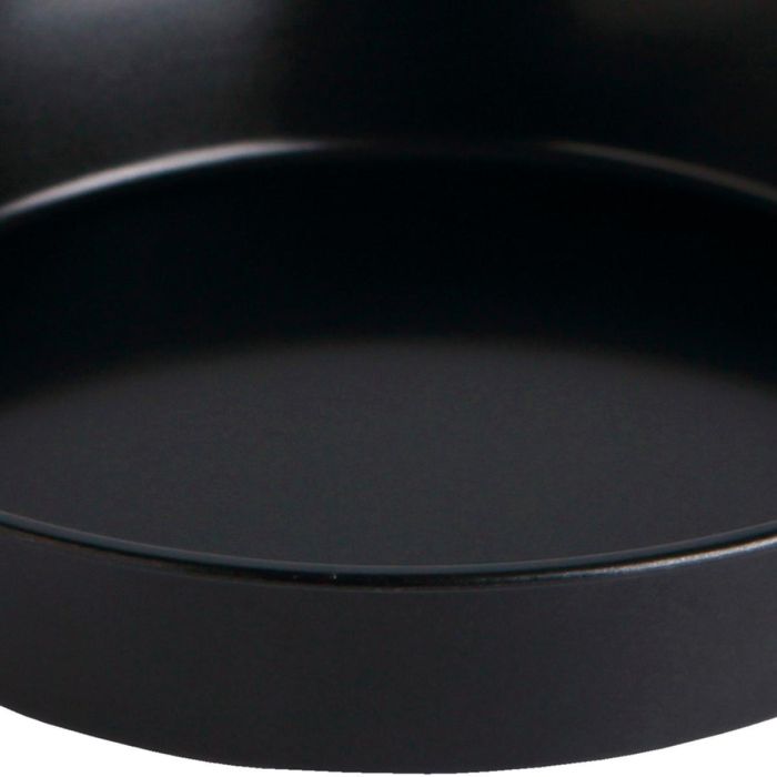 Quid Cazuela Barro Lux 18 cm (12 Unidades) Cerámica Negra Fabricado en España 3