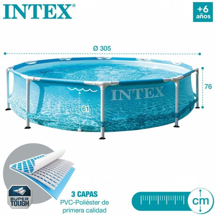 Piscina Desmontable Intex 305 x 76 x 305 cm 2