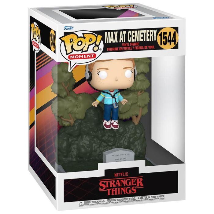 Funko POP Moments Stranger Things Max at Cemetery Figura Vinilo 9cm Caja Regalo
