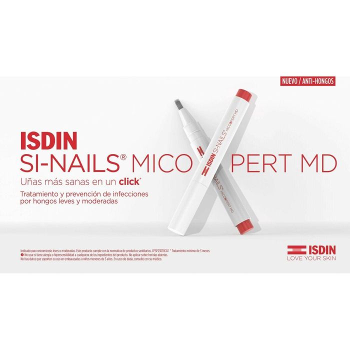 Isdin SI-NAILS micoxpert md Tratamiento Antihongos Uñas de Manos y Pies. Producto Sanitario para Infecciones Fúngicas y Mejora de Apariencia. 4,5 ml 1 Isdin SI-NAILS micoxpert md Tratamiento Antihongos Uñas de Manos y Pies. Producto Sanitario para Infecciones Fúngicas y Mejora de Apariencia. 4,5 ml 1