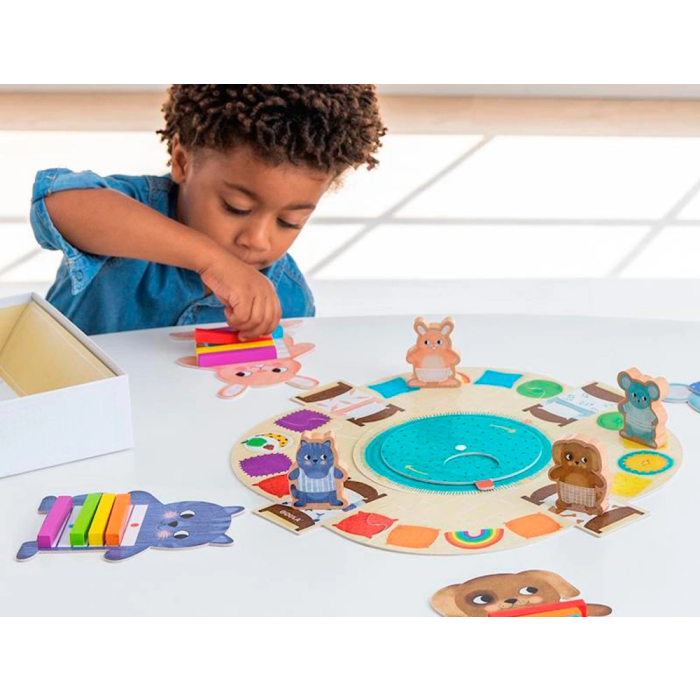 Goula Juego Didáctico Vestirse de Colores Preescolar 2-4 Jugadores 3 Goula Juego Didáctico Vestirse de Colores Preescolar 2-4 Jugadores 3