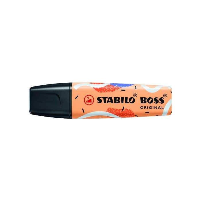 Marcador Fluor Stabilo Boss 70 By Ju Schnee Pastel Naranja Palido 10 unidades