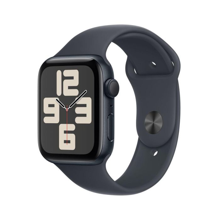 Apple Watch SE 3rd V2/ GPS/ 44mm/ Caja de Aluminio Medianoche/ Correa Deportiva Medianoche M/L