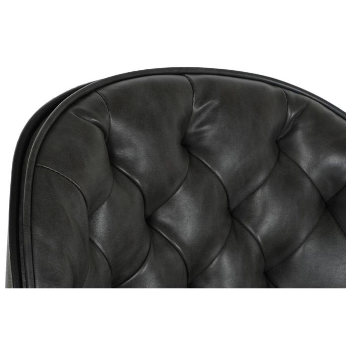 Silla Vintage DKD Home Decor Negro Gris Oscuro 57.5 x 83 x 47.5 cm 6 Silla Vintage DKD Home Decor Negro Gris Oscuro 57.5 x 83 x 47.5 cm 6