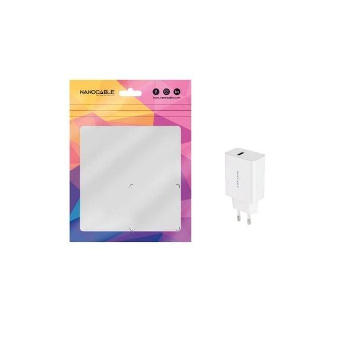 NANOCABLE Cargador USB, 5V/2.1A, Blanco 2 NANOCABLE Cargador USB, 5V/2.1A, Blanco 2