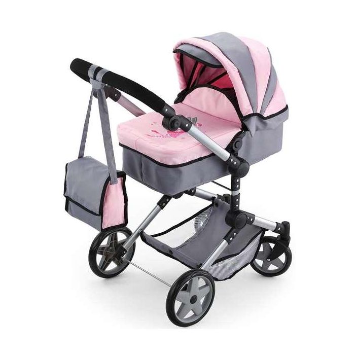 Reig Coche Muñecas Combi Neo Pro Gris 84x72x43 cm 1