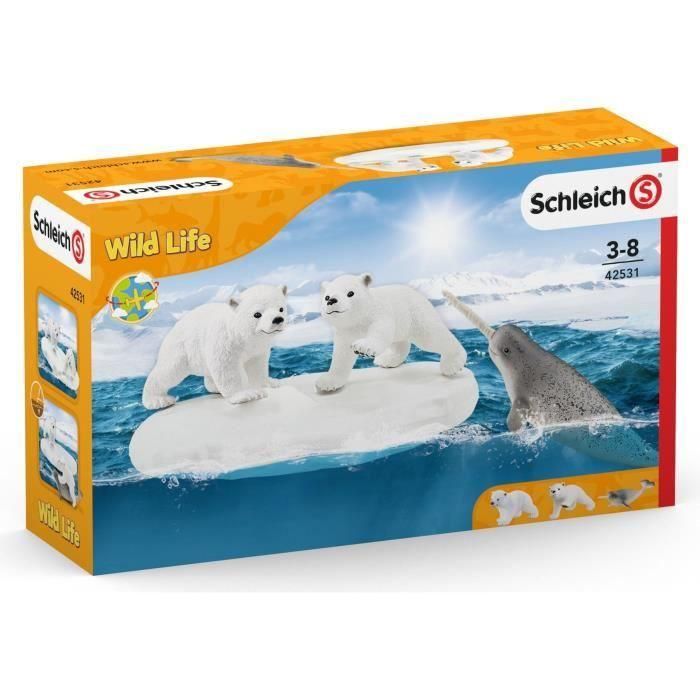 SCHLEICH - Tobogán para osos polares 1