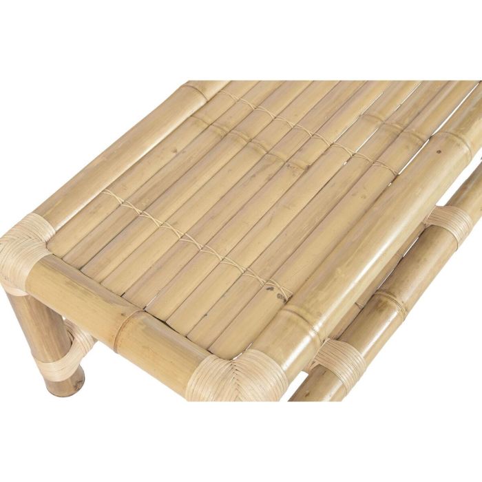 DKD Home Decor Sofá Tropical de Bambú y Ratán, Set de 4 Piezas, 135 cm Ancho x 70 cm Largo x 80 cm Alto 3