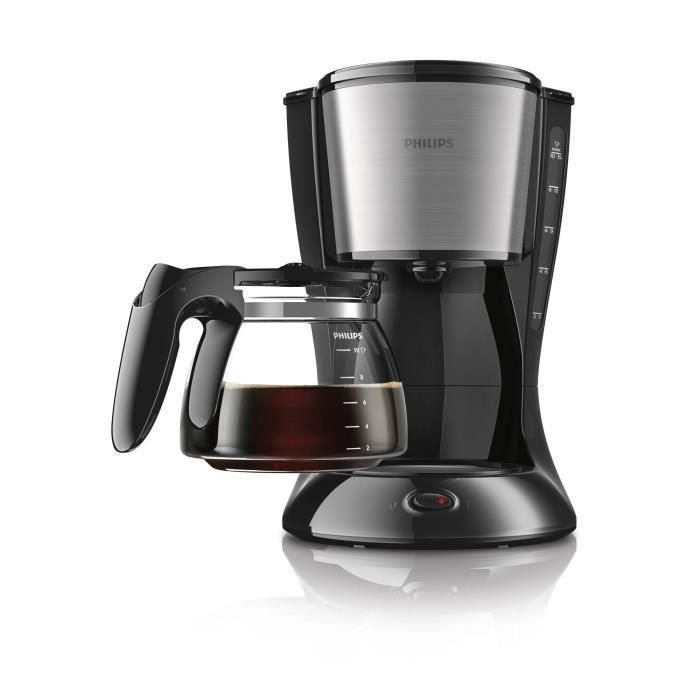 Cafetera de Goteo Philips Cafetera HD7462/20 (15 Tazas) Negro 1000 W 2 Cafetera de Goteo Philips Cafetera HD7462/20 (15 Tazas) Negro 1000 W 2