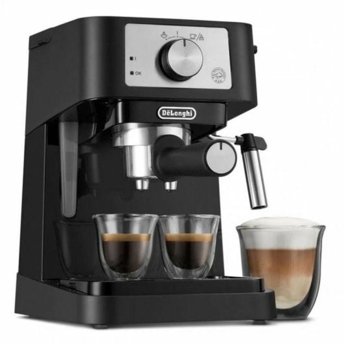 Cafetera Express de Brazo DeLonghi Stilosa Premium EC260.BK 1 L 15 bar 1100 W Negro 5