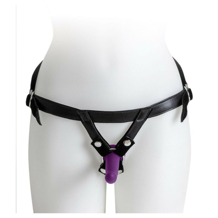 Consolador con arnés Virgite Morado S 2 Consolador con arnés Virgite Morado S 2
