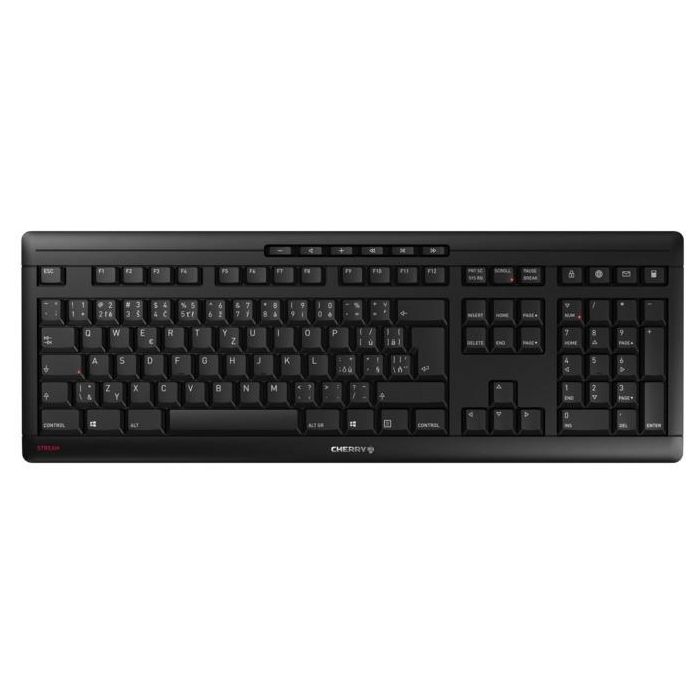CHERRYSTREAMBLACK KEYBOARD 0 CHERRYSTREAMBLACK KEYBOARD 0
